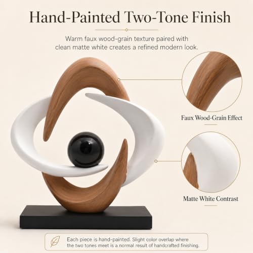 Modern Abstract Sculpture Home Decor
