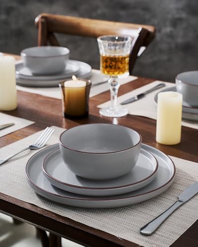 Mercury 18 Piece Stoneware Dinnerware Set