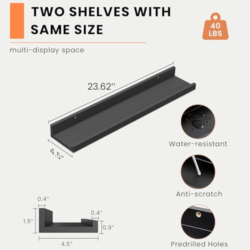 Picture Ledge Shelf (2 Count)