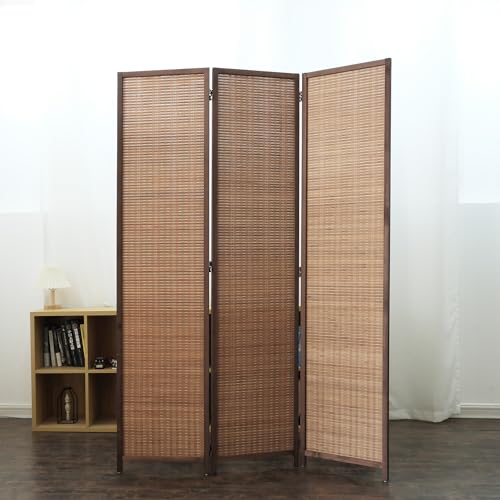 3 Panel Bamboo Room Divider