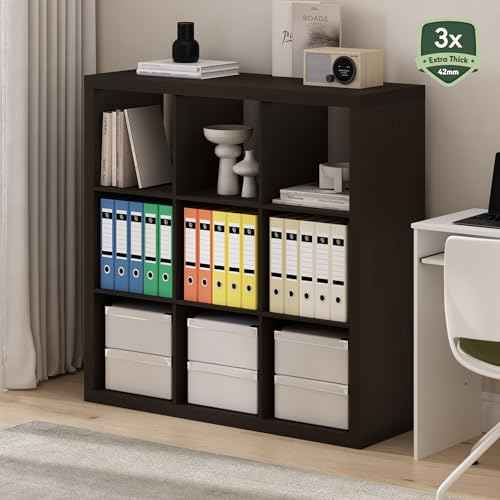 Cubicle 12 Cube Thick Frame Book Shelf
