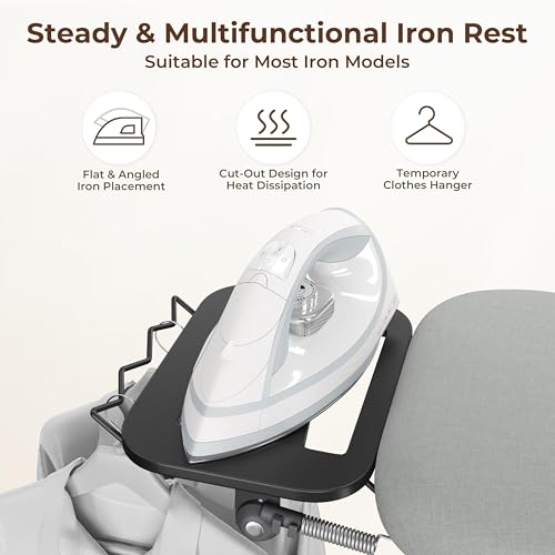 Ironing Board with Iron Rest