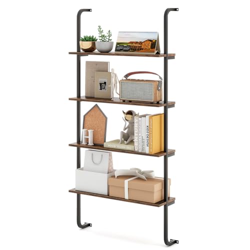 4 Tier Industrial Bookshelf