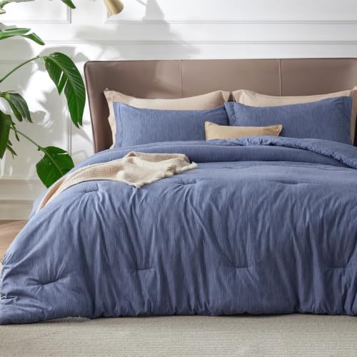 Infinity Blue Queen Comforter Set