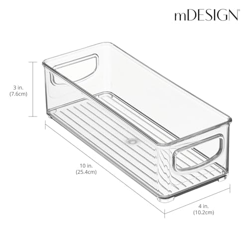 Plastic Bathroom Storage Container Bins w