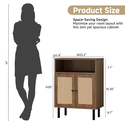 Rattan Storage Cabinet