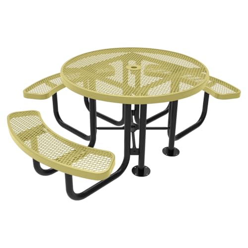 46In Round Picnic Table