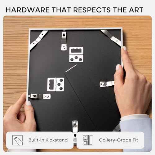 8x8 White Picture Frame