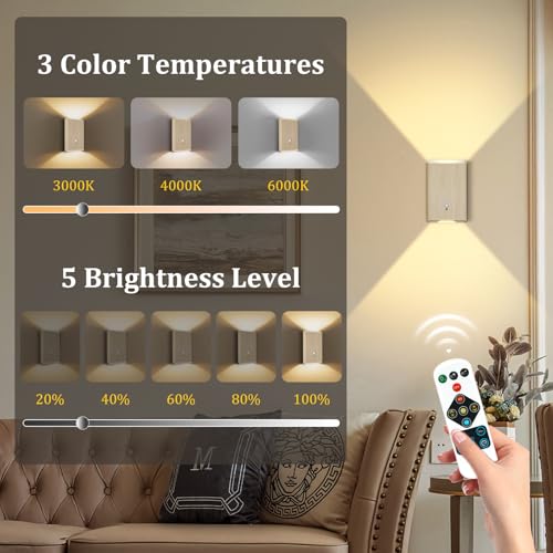 Motion Sensor Wall Sconce (4 Count)