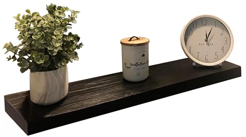 24 inch Wooden Floating Shelves for Wall