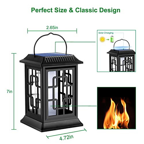 Flickering Solar Lantern Outdoor (2 Count)