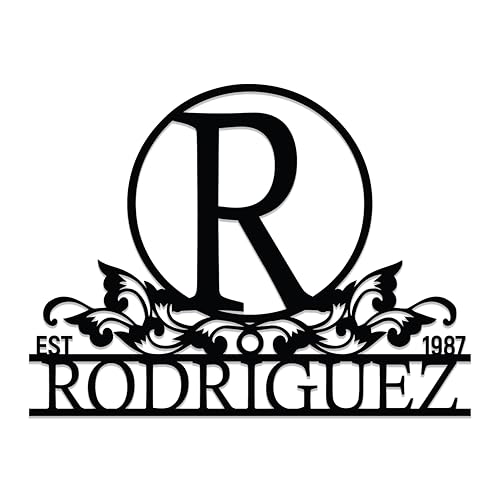 Personalized Metal Name Signs