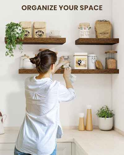 40" Floating Shelves for Wall (2 Count)