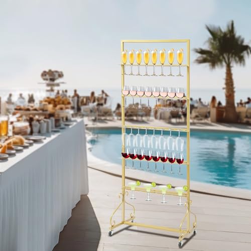40 Slots Champagne Holder Stand for Party