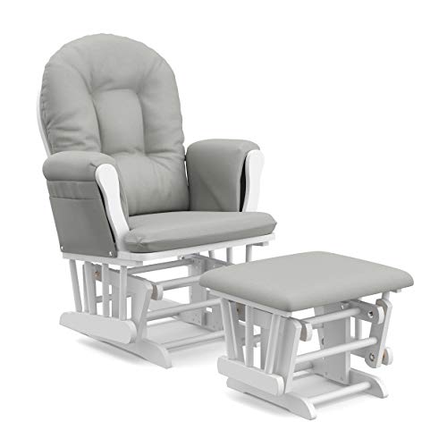 Premium Hoop Glider & Ottoman