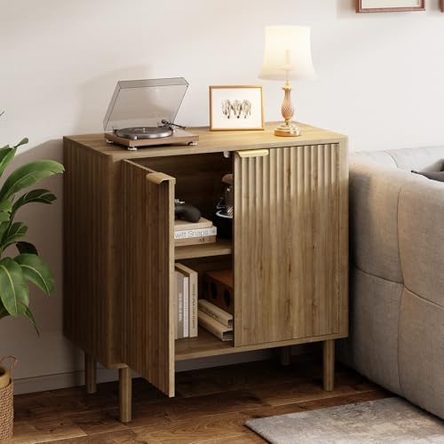 Sideboard Buffet Cabinet with Storage 31.5" (2 Count)