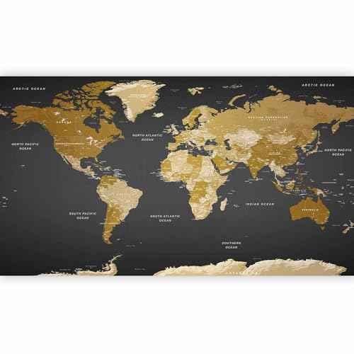 Wall Mural World Map 197x110 in