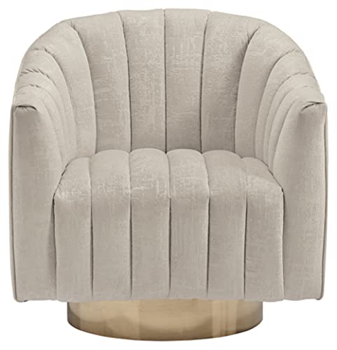 Swivel Barrel Accent Chair
