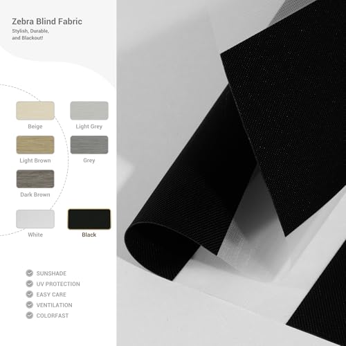 Cordless Zebra Blinds for Windows