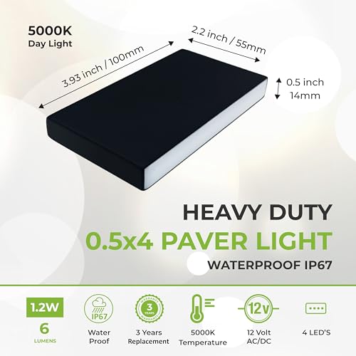 Paver Light Slim 0.5x4 Inch