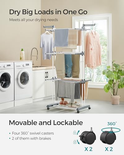 4 Tier Clothes Drying Rack