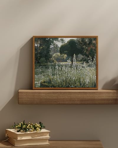 Framed Canvas Wall Art Vintage Decor