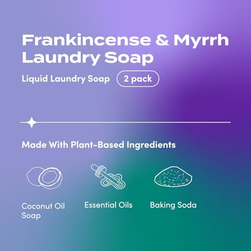 Laundry Soap Frankincense & Myrrh (128 Fl Oz)
