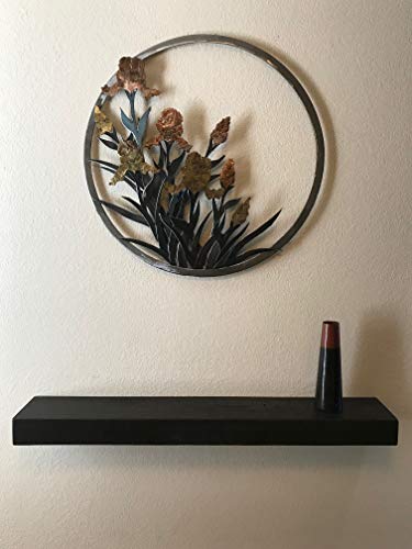 Joel’s Antiques 24 Inch Wooden Floating Shelves for Wall