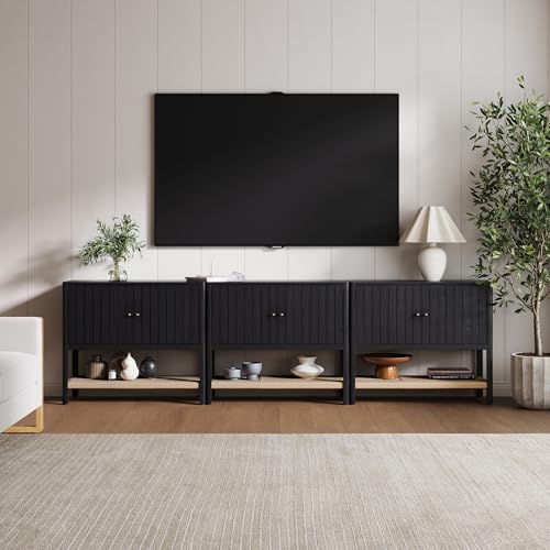 Meads Mid Century Modern Cabinet or TV Stand with Doors