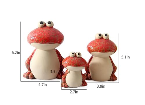 Frog Garden Decor Set of 3 (3 Count)