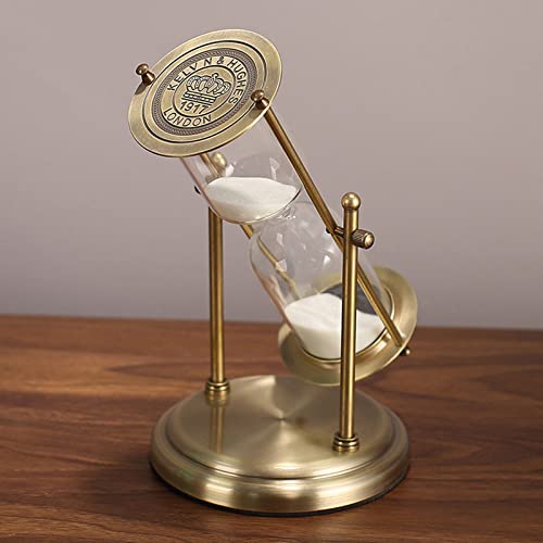 Embossed Golden Hourglass Timer