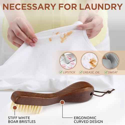 Laundry Stain Brush 2pcs (2 Count)