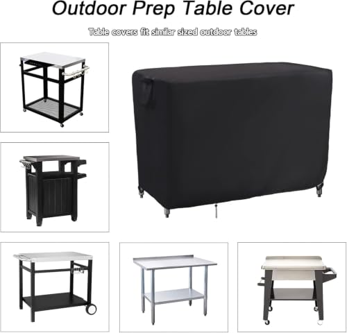 Outdoor Prep Table Cover Waterproof 24x18 inch