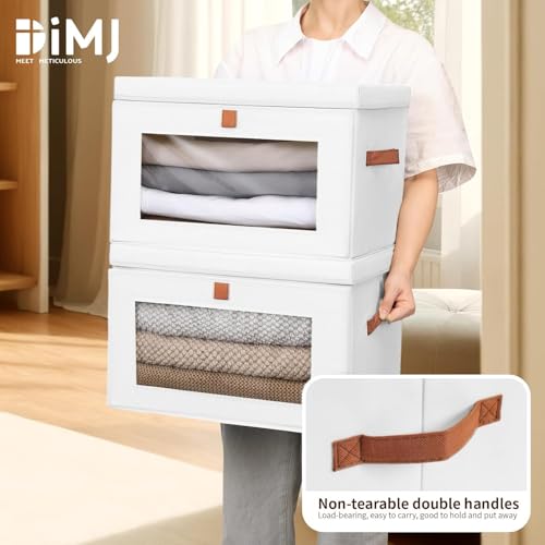 Storage Bins with Lids (6 Count)