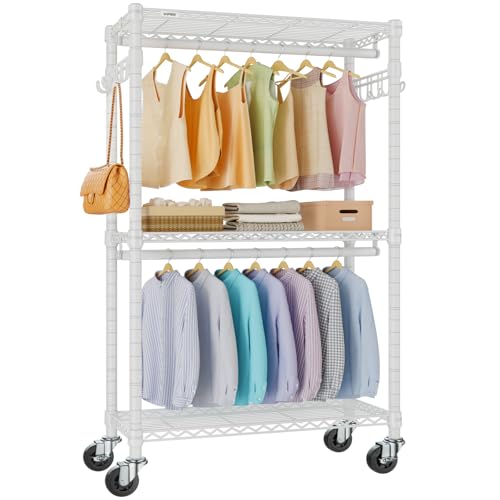 R2 Medium Clothes rack for Hanging Clothes Rolling Closet System