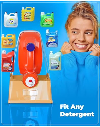 Liquid Laundry Detergent Holder Stand with Drip Tray