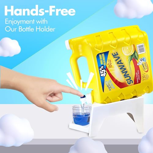 Liquid Laundry Detergent Holder Stand with Drip Tray
