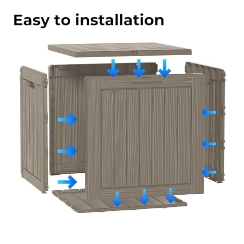 45 Gallon Resin Deck Box