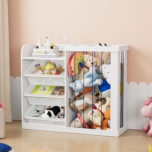 Kids Bookshelf Toy Storage w (4 Count)