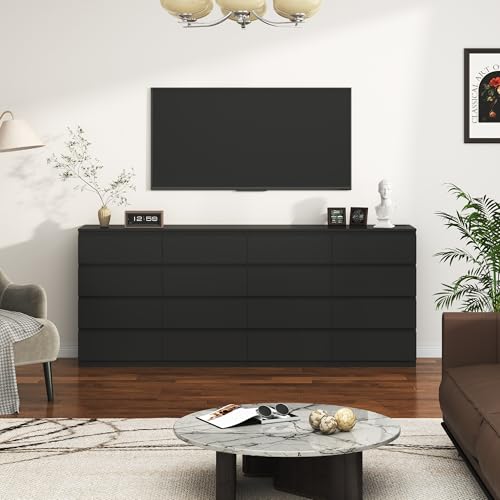 Black Malm Dresser for Bedroom