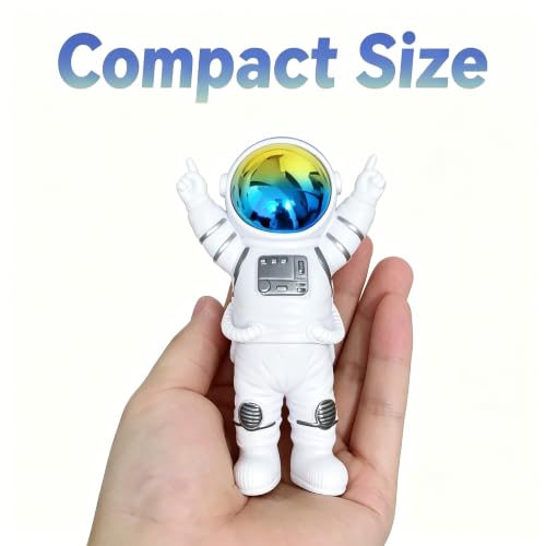 Gradient Astronaut Figurines Statue Set of 4 (4 Count)
