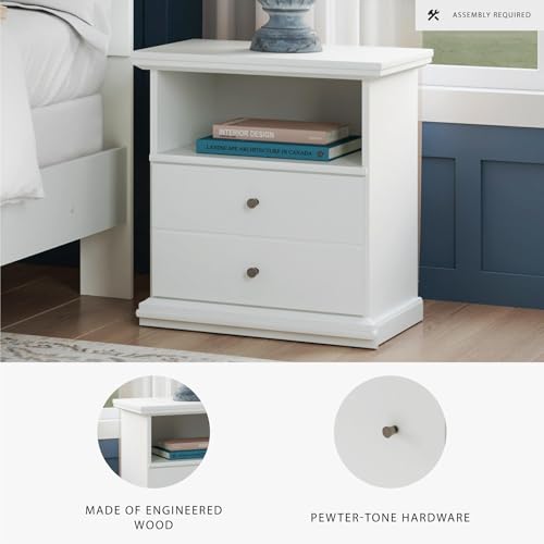Bostwick Shoals Children's Traditional 1 Drawer Nightstand with 1 Storage Cubby