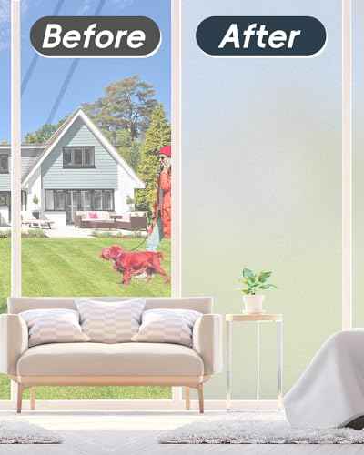 Frosted Glass Window Privacy Film Decorative