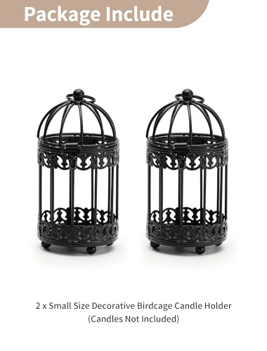 Vintage Bird Cage Decor (2 Count)