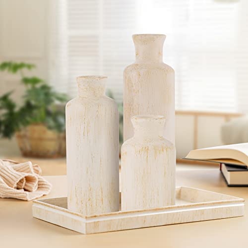 Rustic Luxe Vase Set (3 Count)
