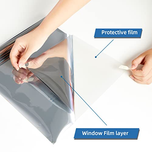 One Way Window Privacy Film with Tools