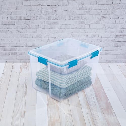 Gasket Storage Box with Lids for Home & Office (4 Count)