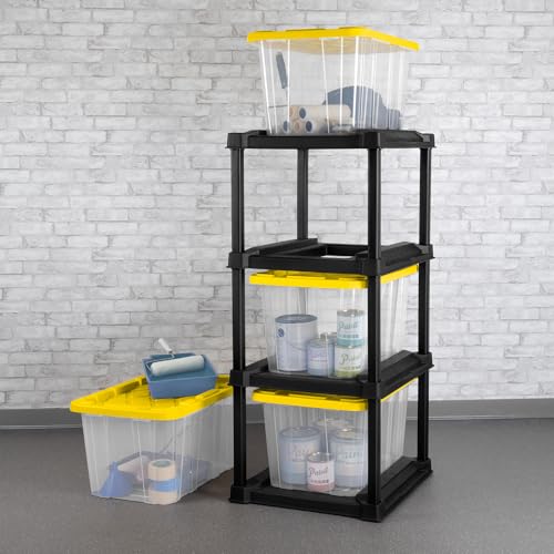 4 Tier Tote Rack & 4 (5 Count)