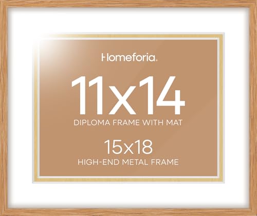 15x18 Natural Oak Diploma Frame (3 Count)