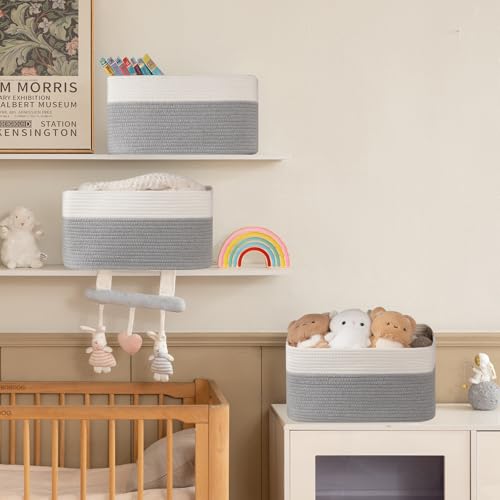 4 Pack Storage Baskets for Organizing (4 Count)